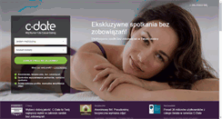 Desktop Screenshot of c-date.pl
