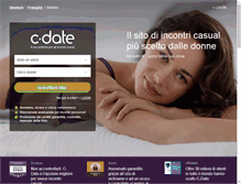 Tablet Screenshot of it.c-date.ch