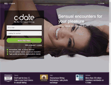 Tablet Screenshot of c-date.sg