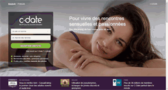 Desktop Screenshot of fr.c-date.ch