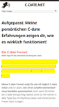 Mobile Screenshot of c-date.net