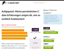 Tablet Screenshot of c-date.net